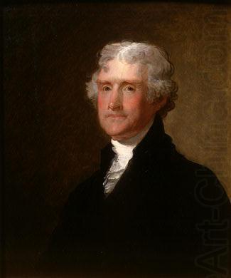 Gilbert Stuart Thomas Jefferson china oil painting image